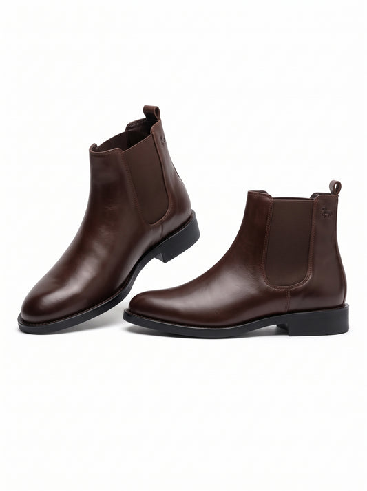 Bota Chelsea Lisa - Café