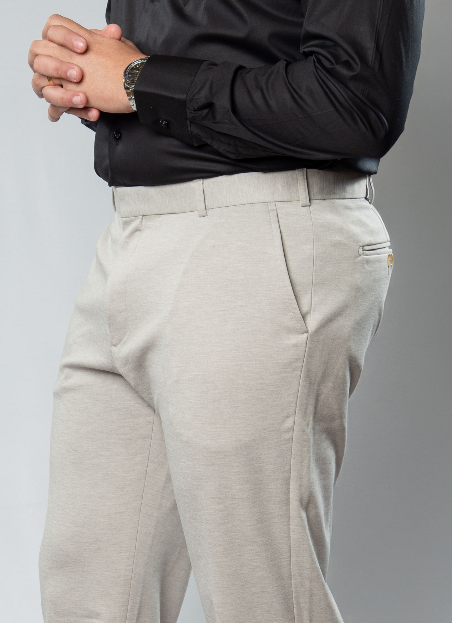 Calça de Alfaiataria Malha Tech