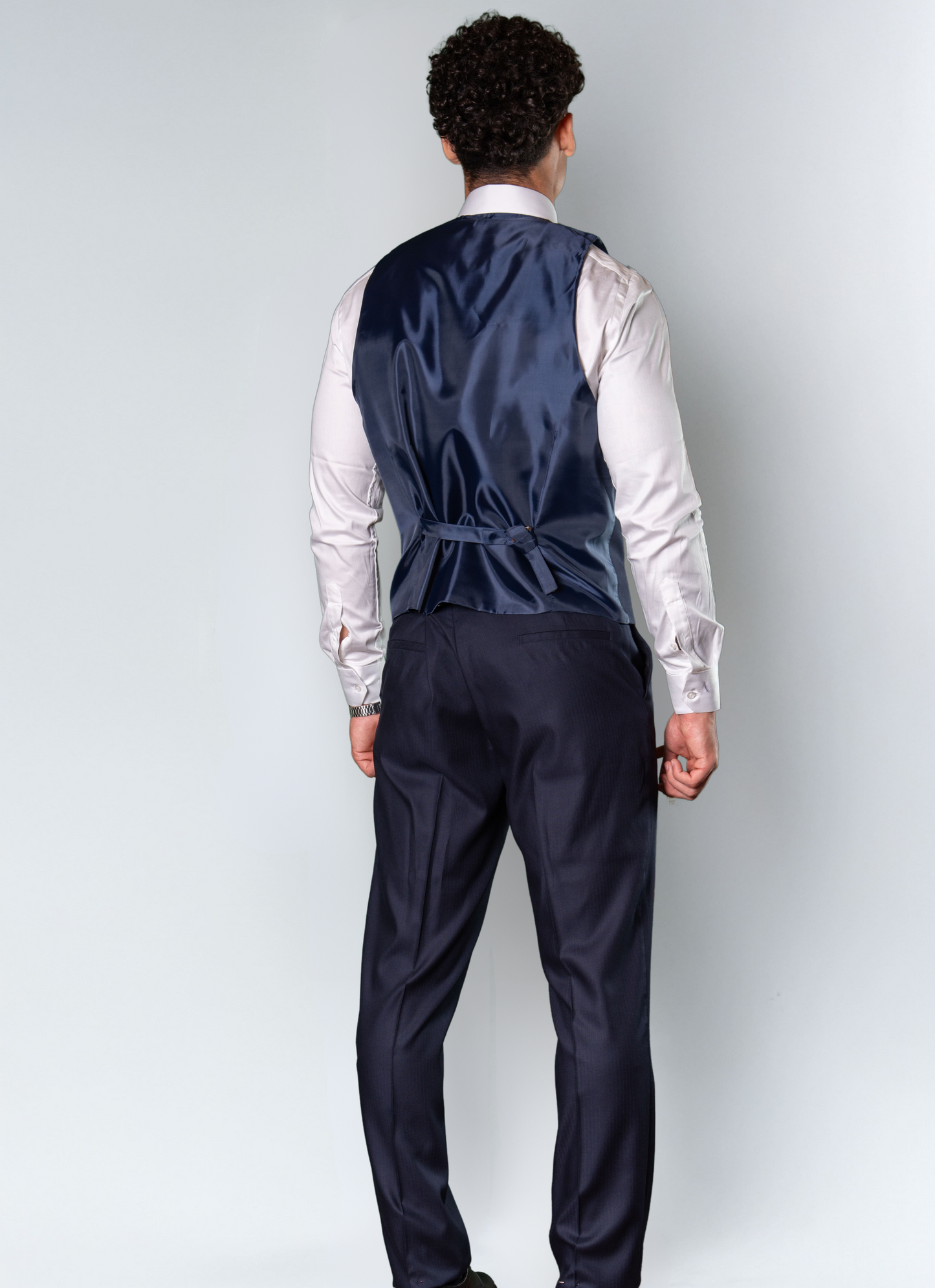 Terno Slim Com Ajustador Lateral de Fivela