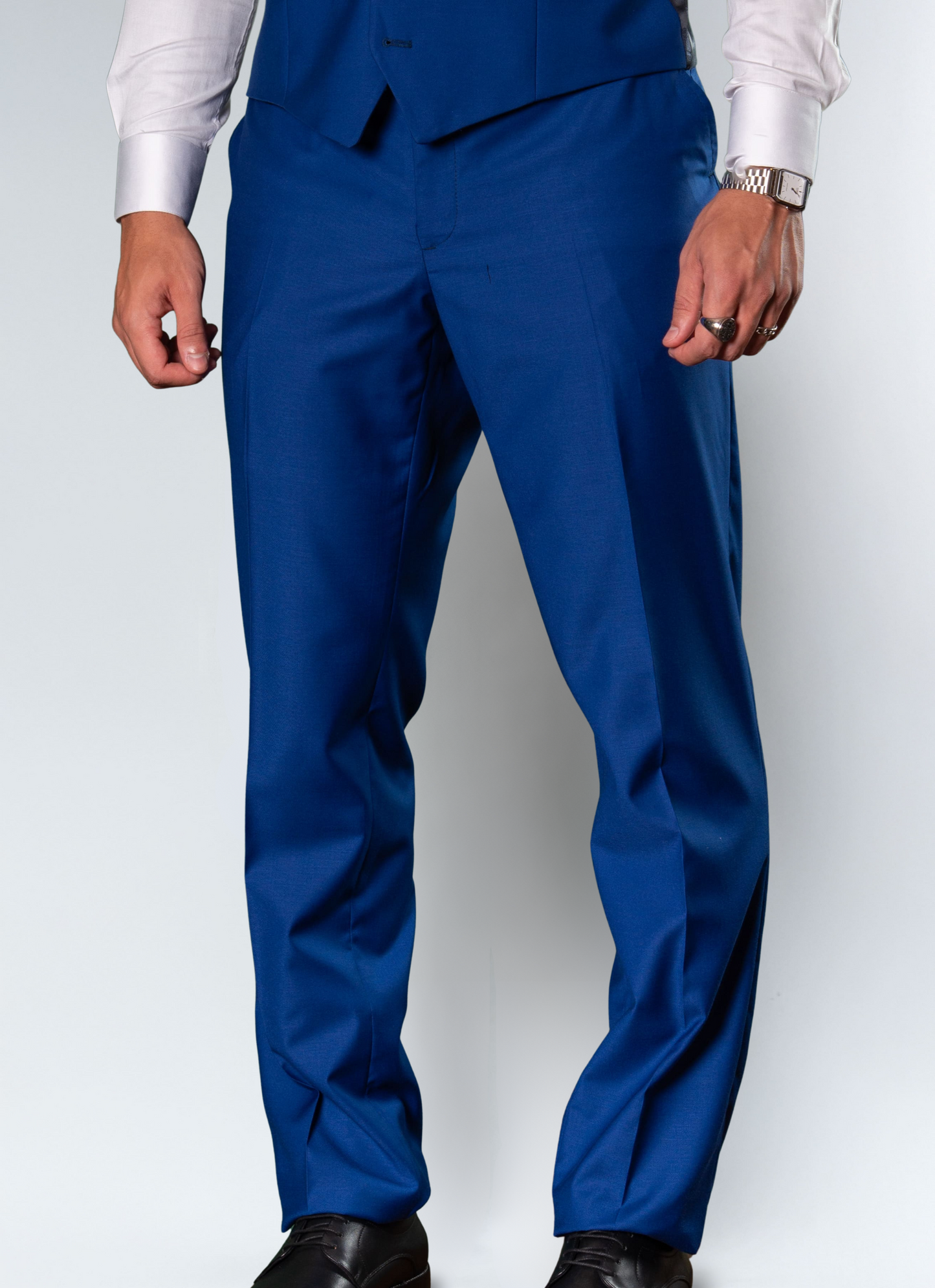 Terno Slim Com Lapela Entalhada