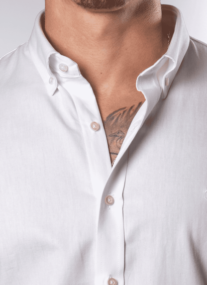 Camisa Social Algodão Oxford