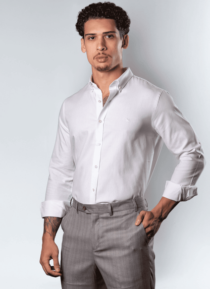 Camisa Social Algodão Oxford