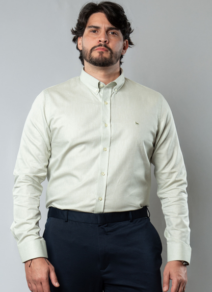 Camisa Social Algodão Oxford