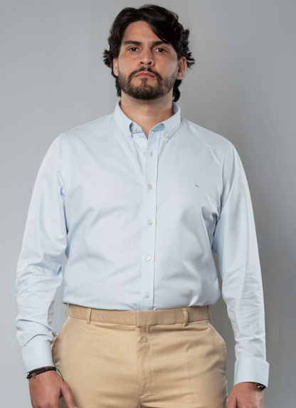 Camisa Social Algodão Oxford