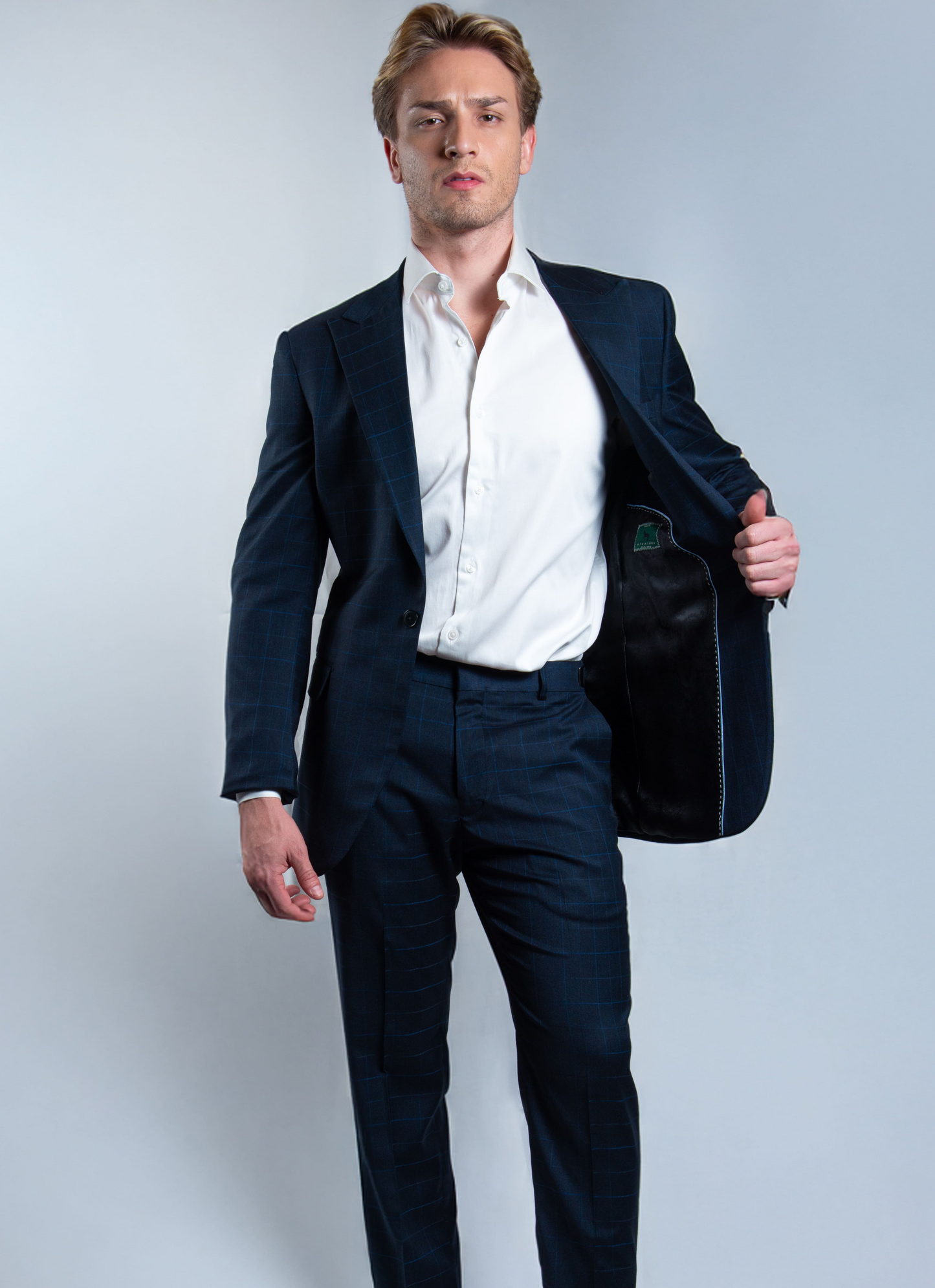 Costume Poliviscose Lapela Larga