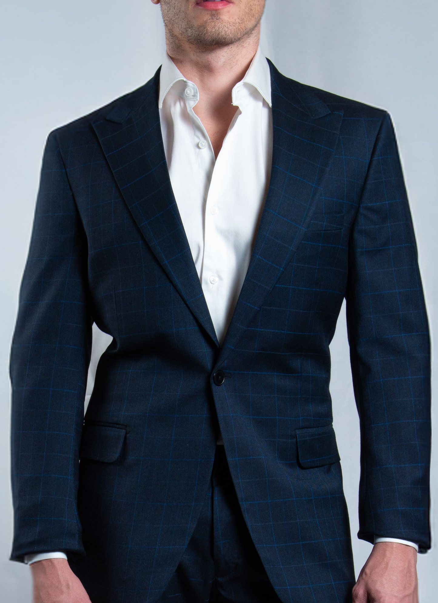 Costume Poliviscose Lapela Larga