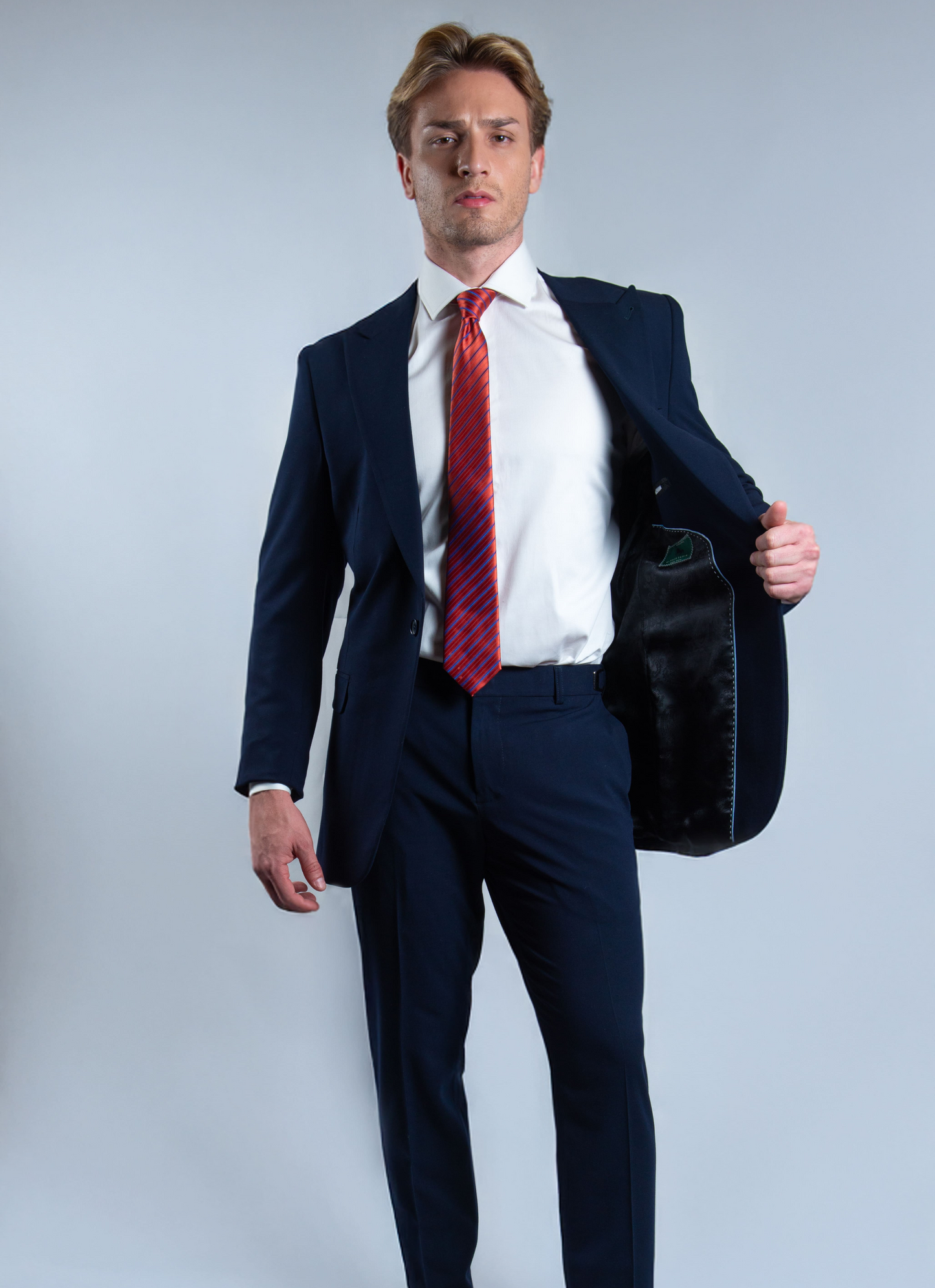 Costume Poliviscose Lapela Larga