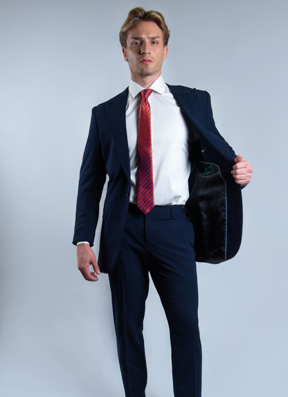 Costume Poliviscose Lapela Larga