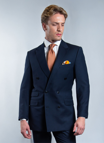 Costume Transpassado Lapela Larga