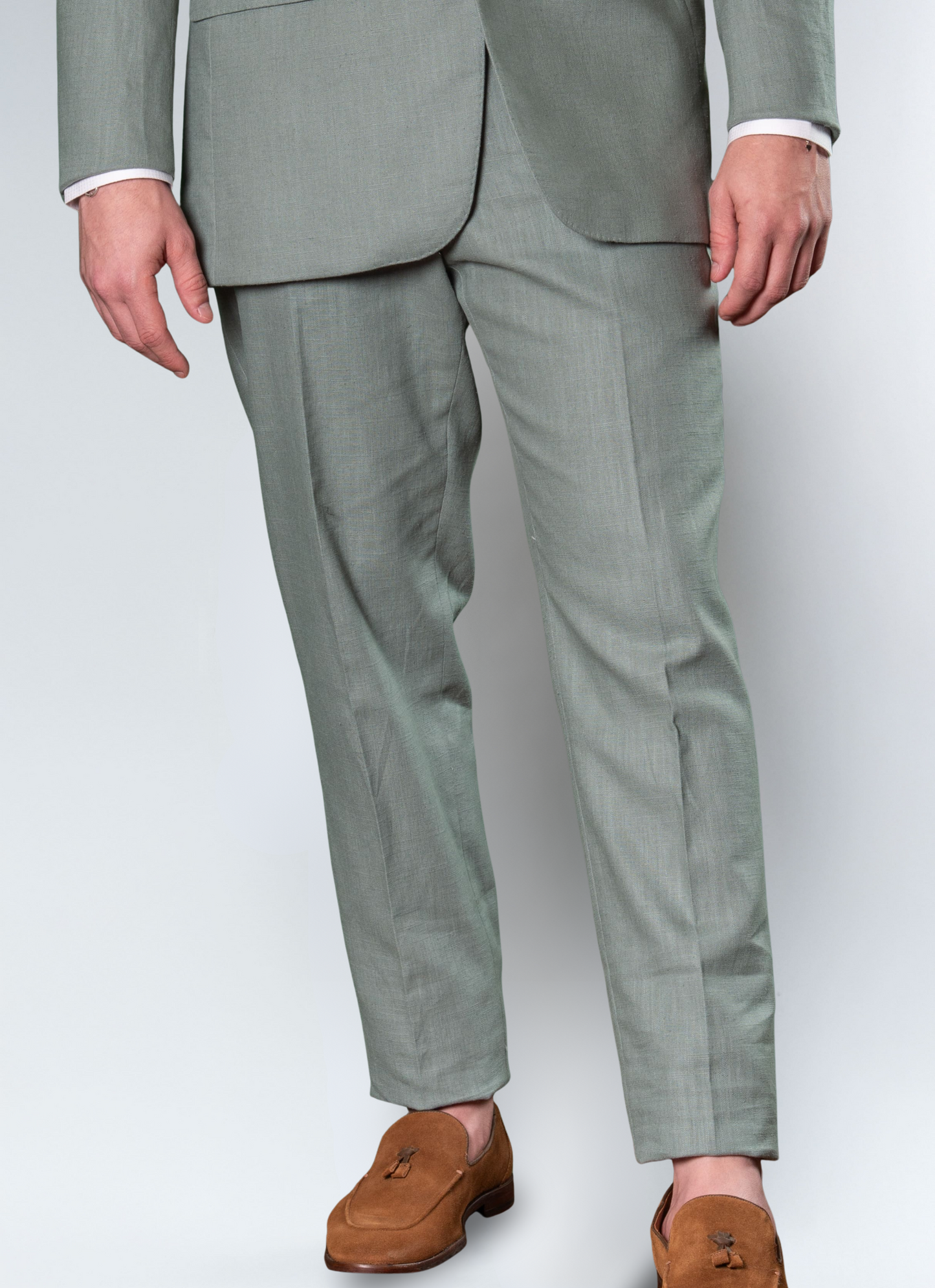 Costume Linho Lapela de Bico