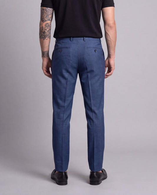 Calça de Alfaiataria com Ajustador Lateral de Fivela