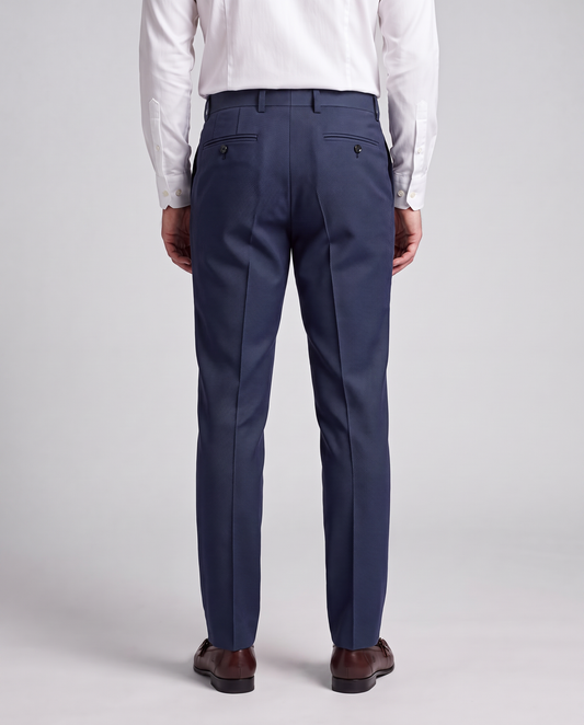 Calça de Alfaiataria com Ajustador Lateral de Fivela