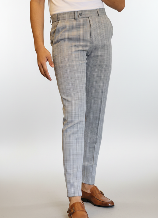 Calça de Alfaiataria com Regulagem Interna