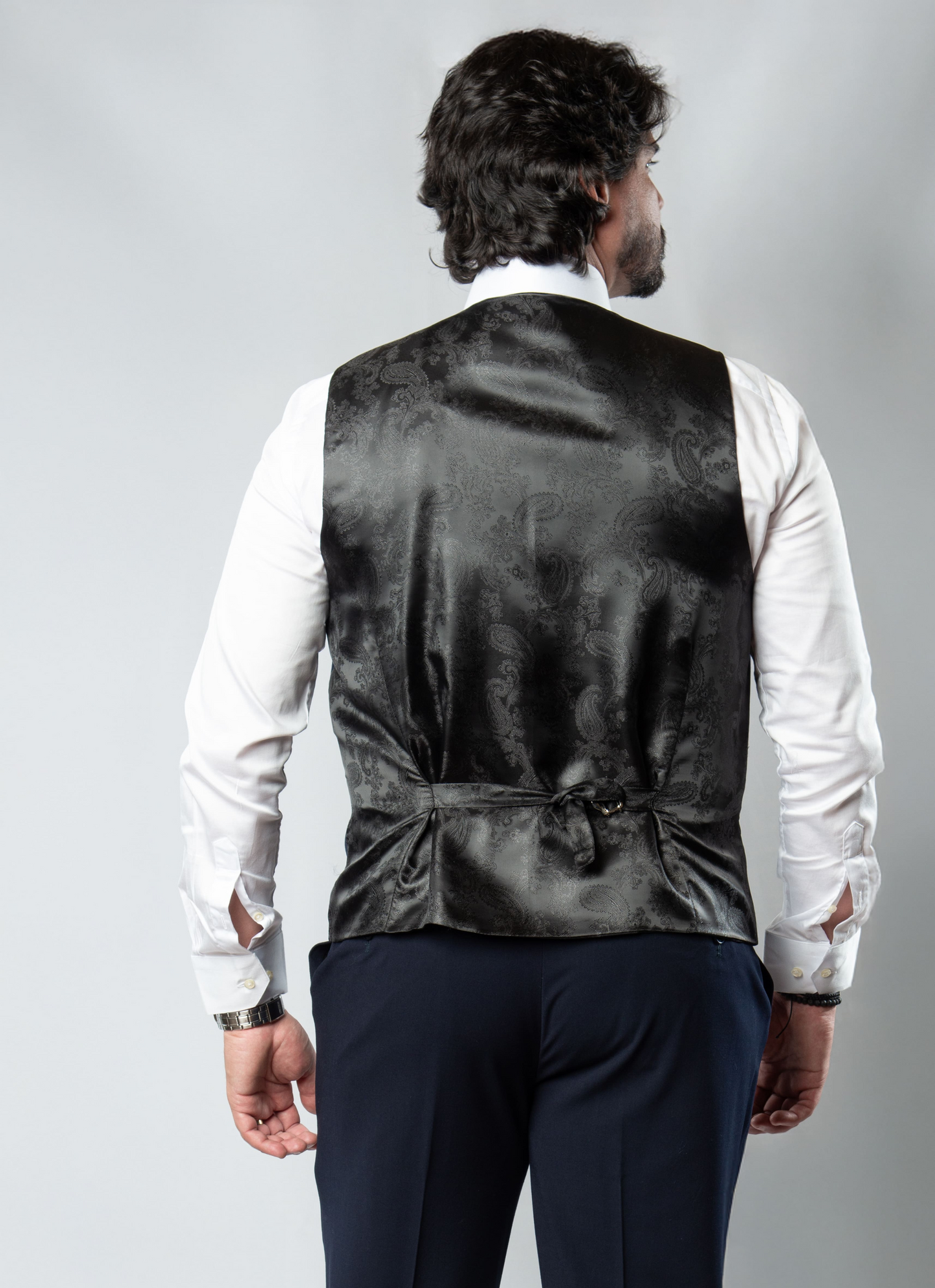 Terno Poliviscose Lapela Entalhada