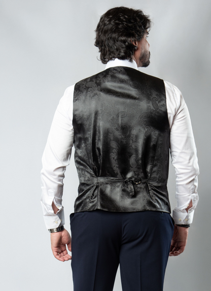 Terno Poliviscose Lapela Entalhada