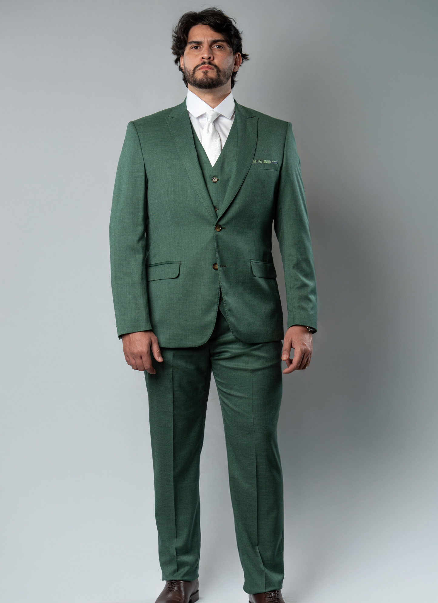 Terno Poliviscose Lapela de bico