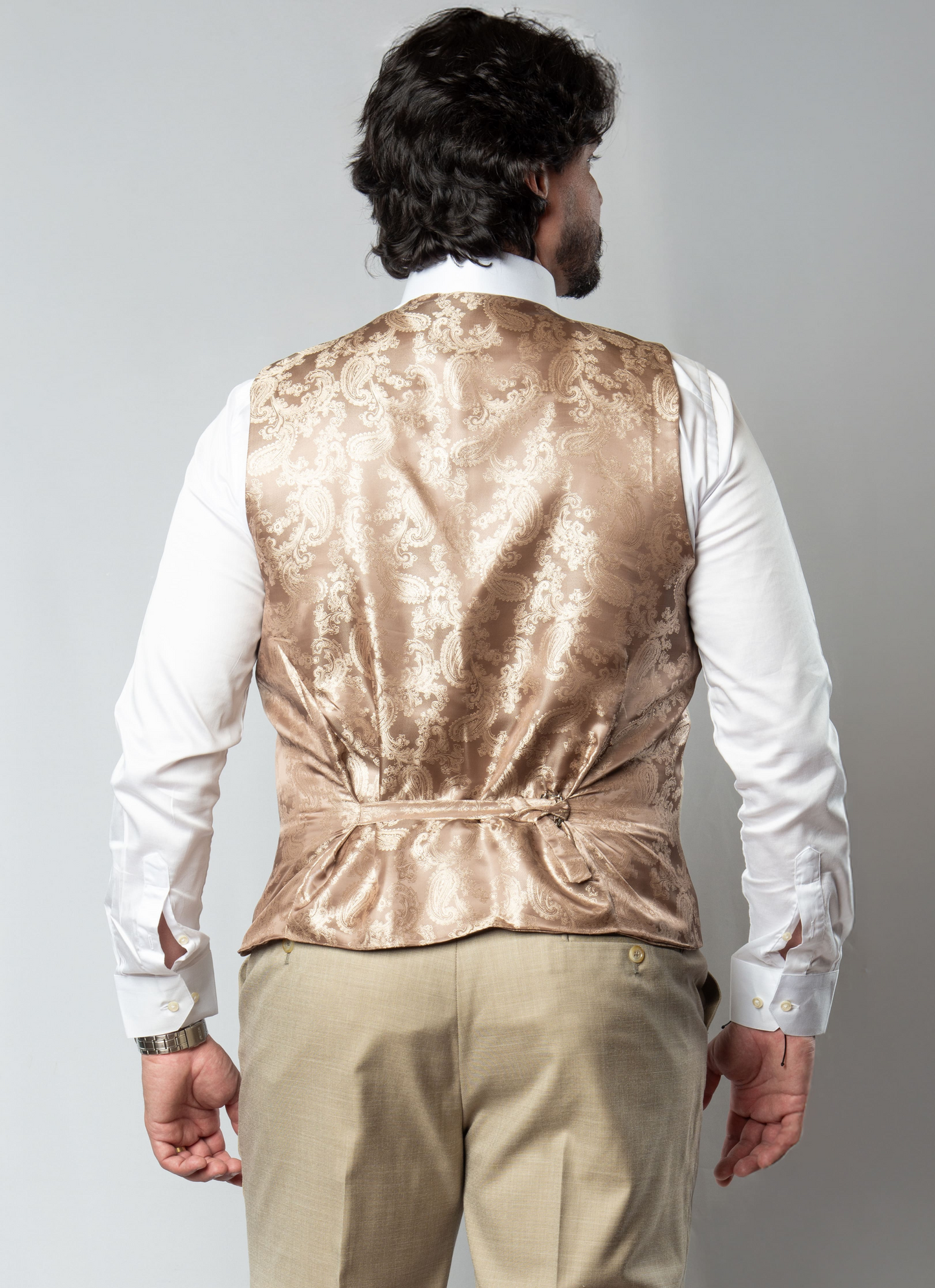 Terno Poliviscose Lapela Entalhada