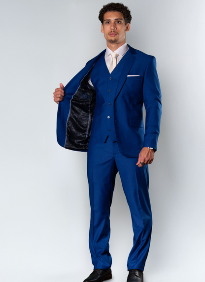 Terno Poliviscose Lapela Entalhada