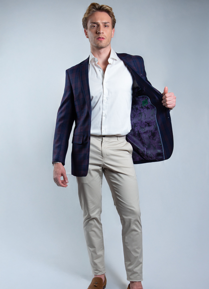 Blazer Príncipe de Gales