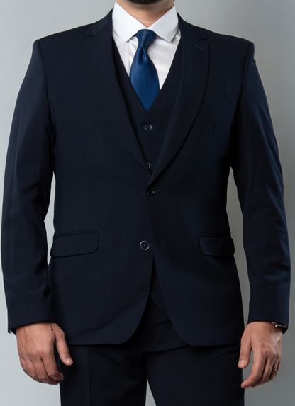 Terno Poliviscose Lapela Entalhada