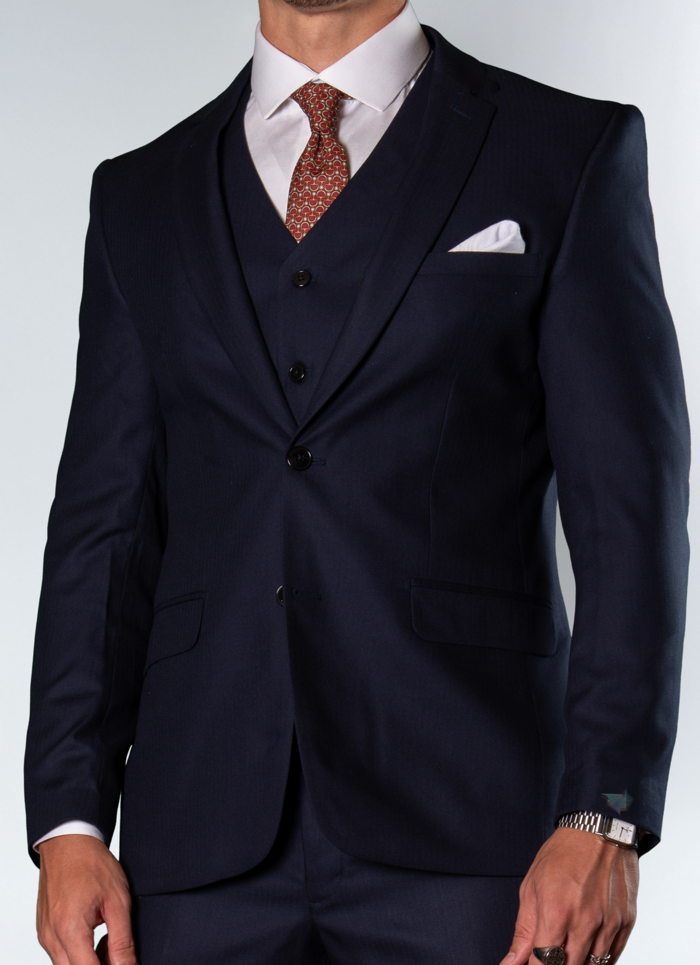 Terno Poliviscose Lapela Entalhada