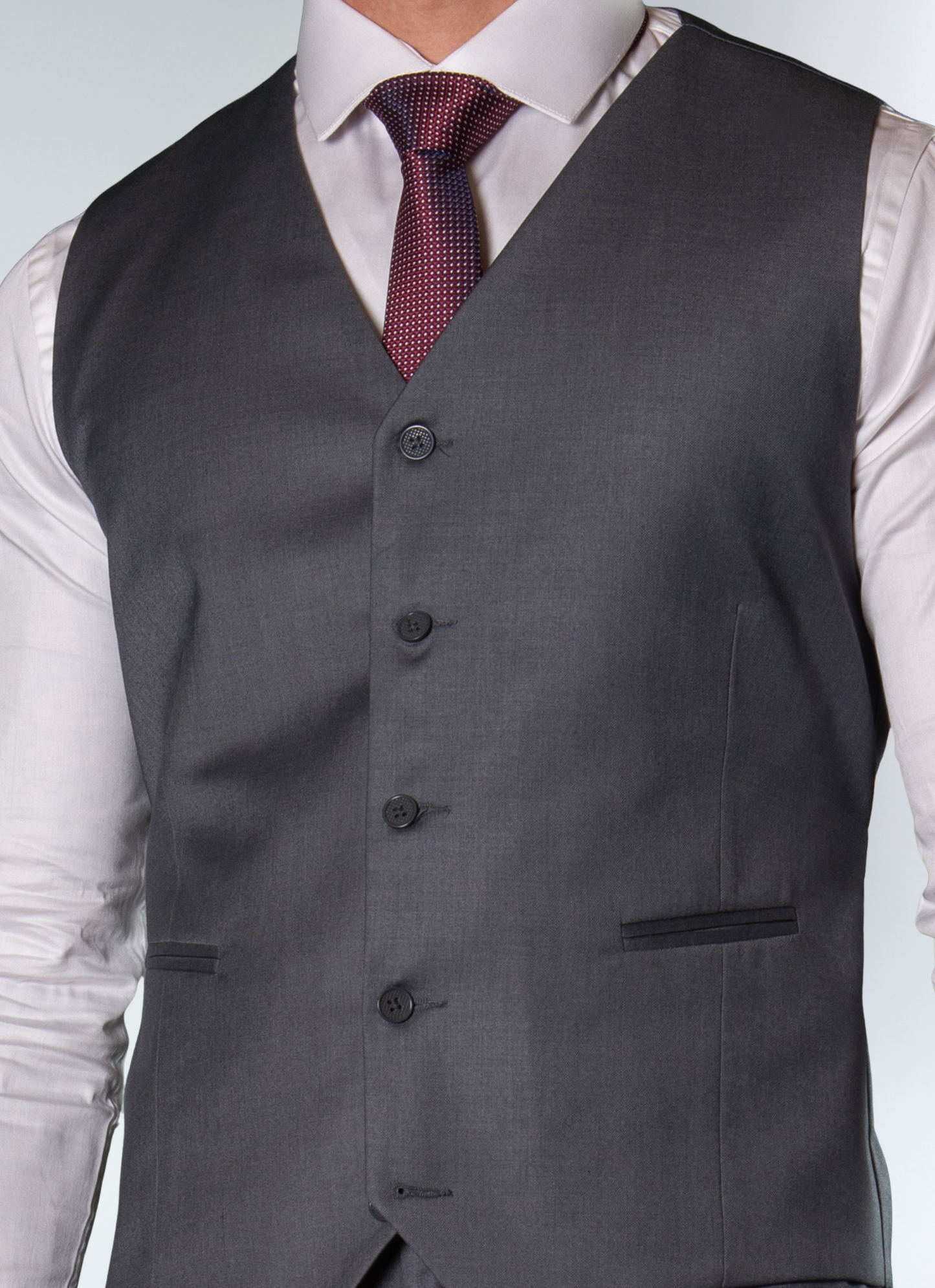 Terno Poliviscose Lapela Entalhada