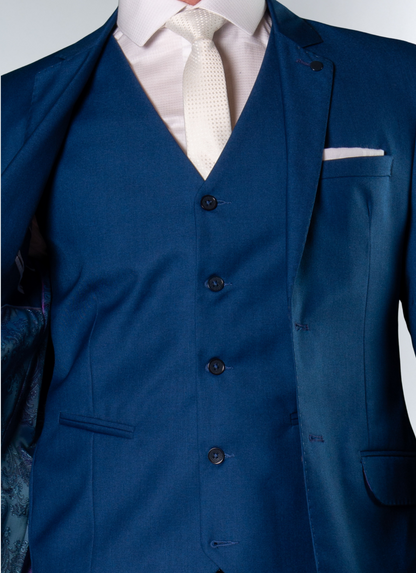 Terno Poliviscose Lapela Entalhada